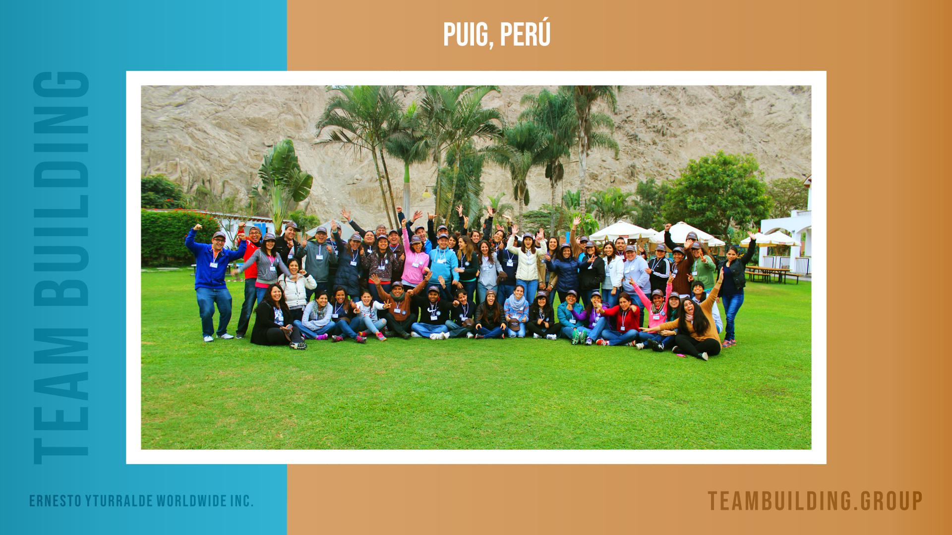 Team Building para el Equipo PUIG en el Perú